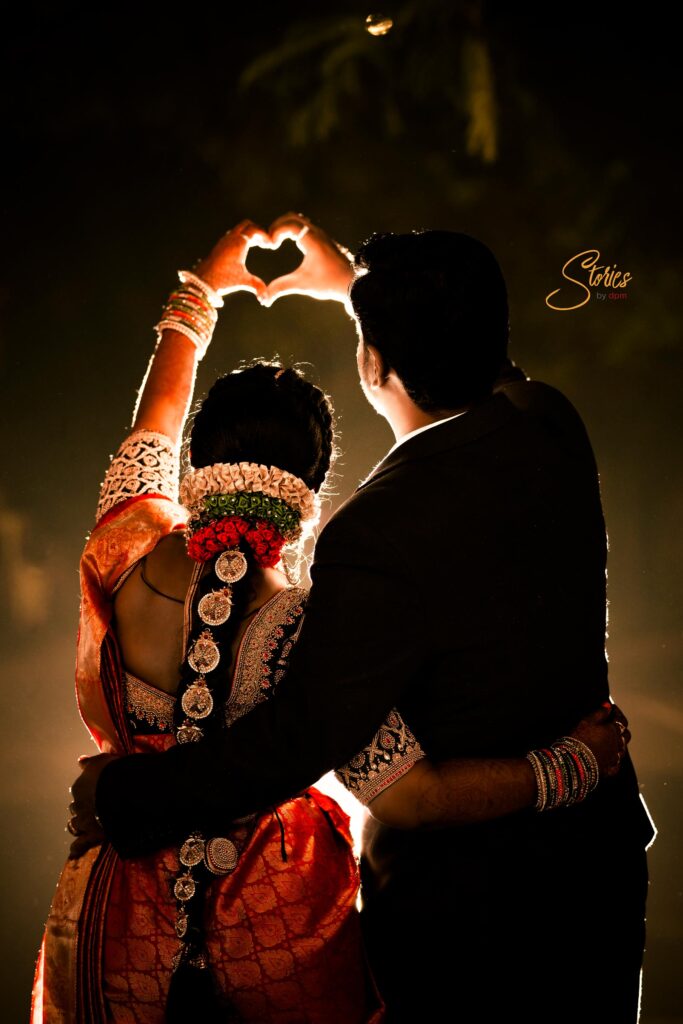 Wedding photography for camera